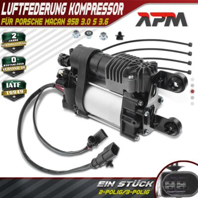 Luftfederung Kompressor Luftkompressor für Porsche Macan 95B 2.0 3.0 S 3.6