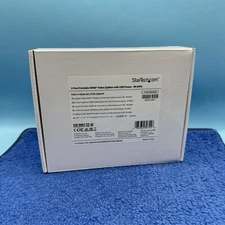 StarTech.com 2-Port HDMI Splitter, 4K 60Hz HDMI 2.0 Video, 4K HDMI Splitter