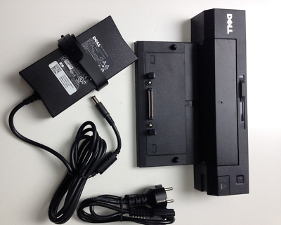 Dell E-Port Plus PR02X Docking Station F310C A06 SET m. Netzteil u. Kabel
