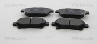 Bremsbelagsatz Scheibenbremse Triscan 8110 13094 FüR Toyota Aston IQ KGJ10_