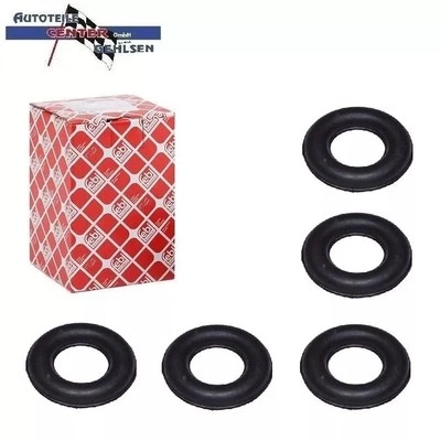 5x FEBI AUSPUFFGUMMI GUMMI HALTER SCHALLDÄMPFER AUSPUFF - Bild 1 von 4