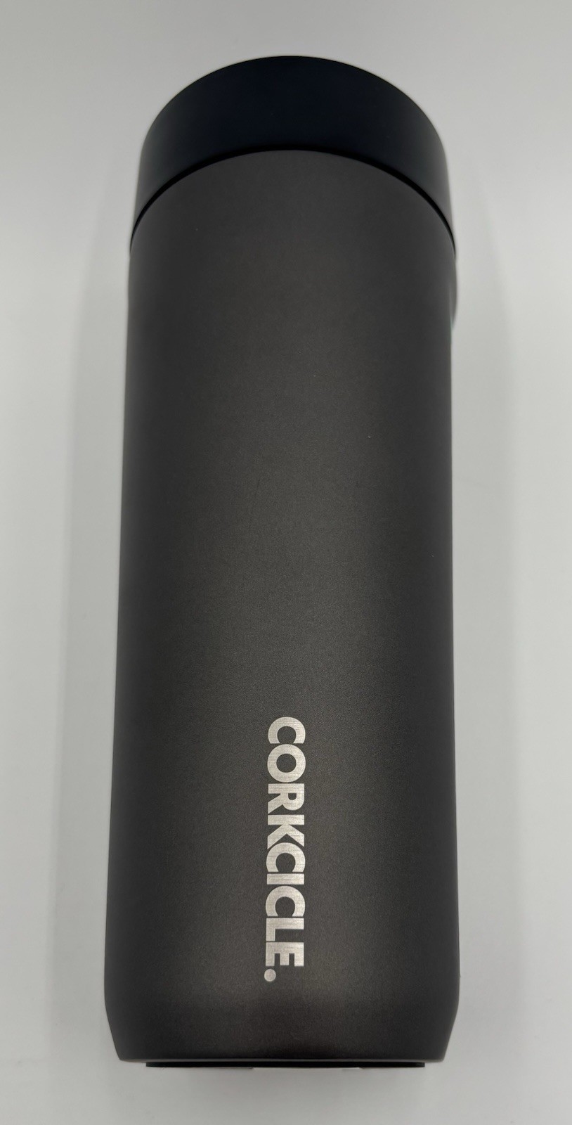 Corkcicle Commuter Cup Insulated Coffee Mug, Ceramic Slate, 17oz