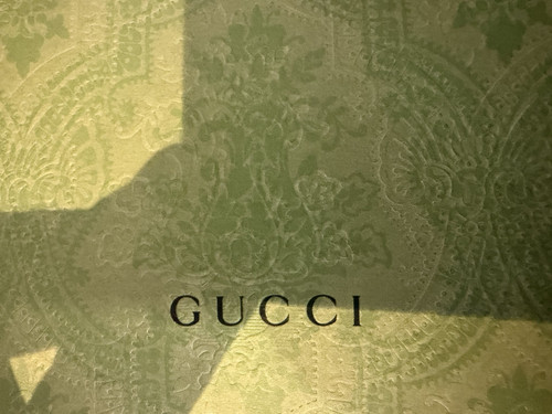 GUCCI GIFT MESSAGE RECEIPT ENVELOPE CARD $200