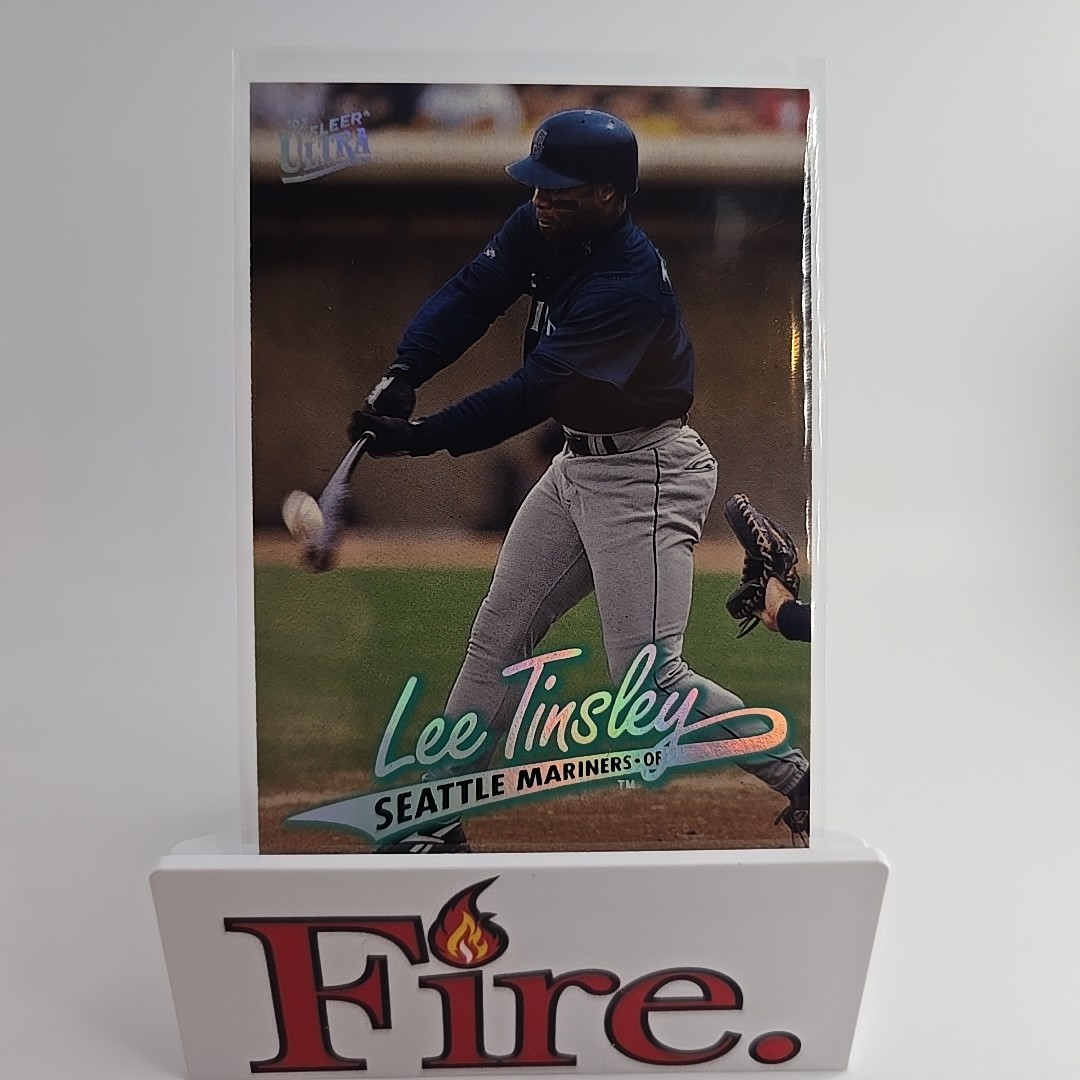 1997 Fleer Ultra - Lee Tinsley #416 Seattle Mariners