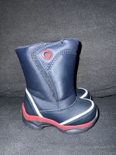 Lands' End Kids Expedition Snow Boots Navy Red Size 6 Months