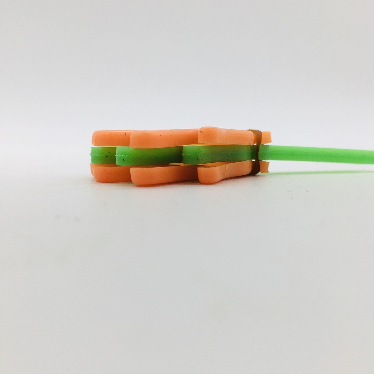 Classic Plastic Hand Clapper Toy Noisemaker Party Favor Orange