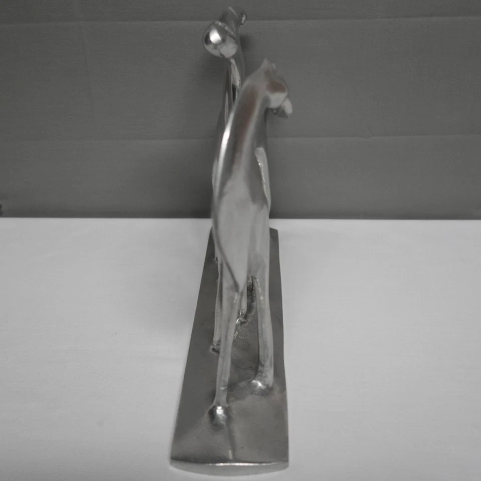 Don Drumm Modernist Three Horse Aluminum Sculpture - Image 4 of 4