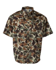 Banded Accelerator Otl Fishing Short Sleeve Classic Camo Shirt