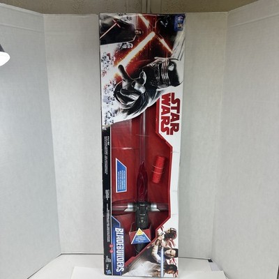 Star Wars Bladebuilders Kylo Ren Deluxe Electronic Lightsaber w/ Lights + Sounds