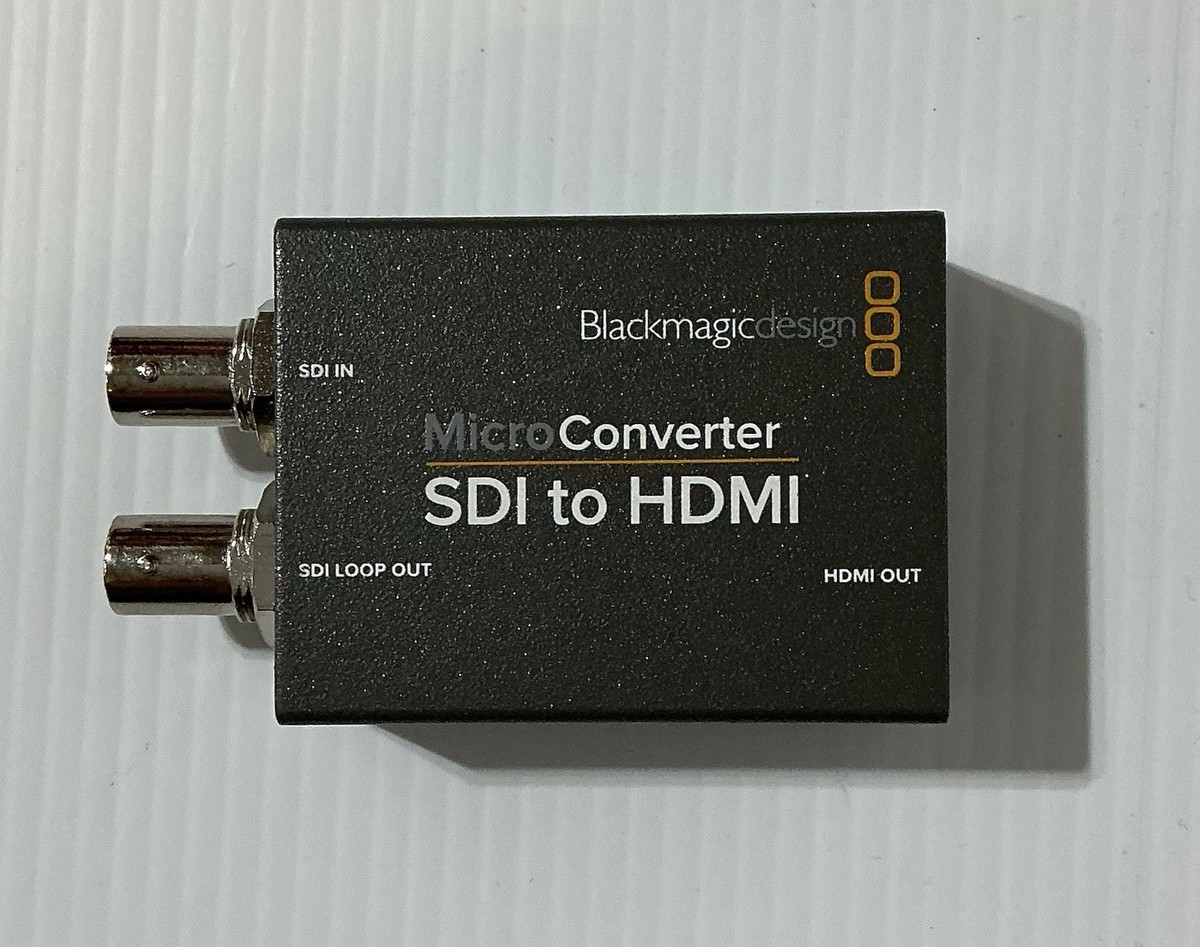 Blackmagicdesign Converter HDMI to SDI ⑥ Blackmagic Design Converter Micro Converter HDMI to SDI | eBay