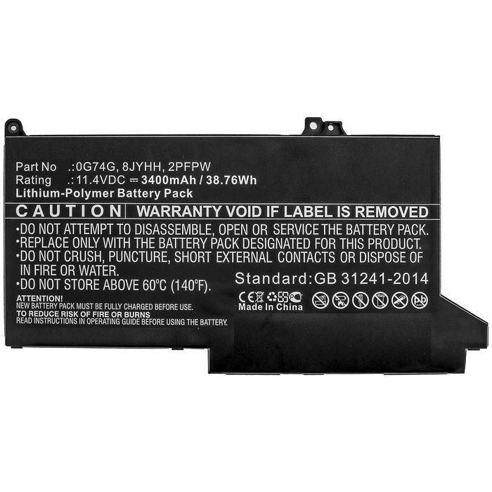 CoreParts 8JYHH-CP Laptop Battery. 38.76Wh