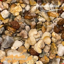 Zierkies Dekosteine Natursteine Flusskies 8-16mm gewaschen 900g 1KG/2,60€