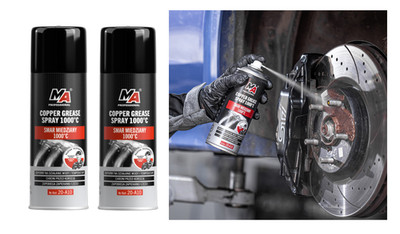 2x Kupferfett Spray Copper Grease 1000°C 400ml Hochtemperatur-Kupferfett  20-A10