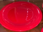 Fiesta FiestaWare Homer Laughlin 10.5" Dinner Plate "SCARLET" Red   NEW