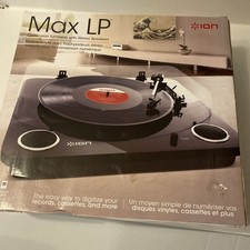 ION Audio Classic LP IT47 3-Speed Turntable - Black