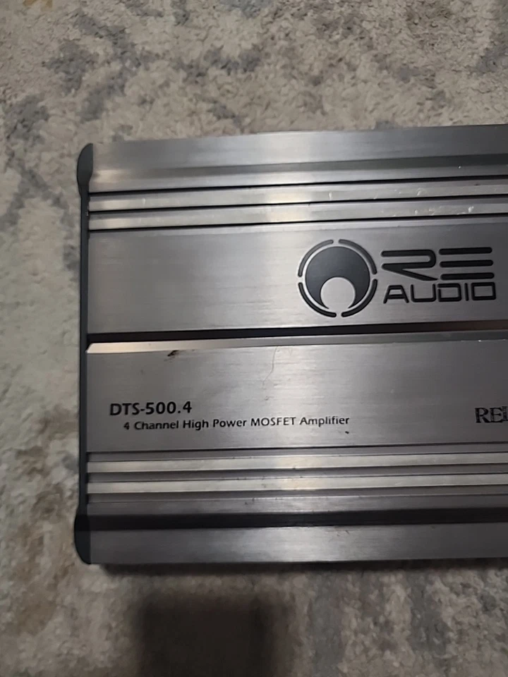 RE Audio Amplifier DTS-500.4 4 CHANNEL HIGH POWER MOSFET AMPLIFIER  - Image 2 of 4