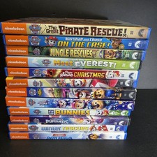 PAW Patrol DVD Lot Of 12 Movies Pups Save Christmas Meet Everest Big Truck