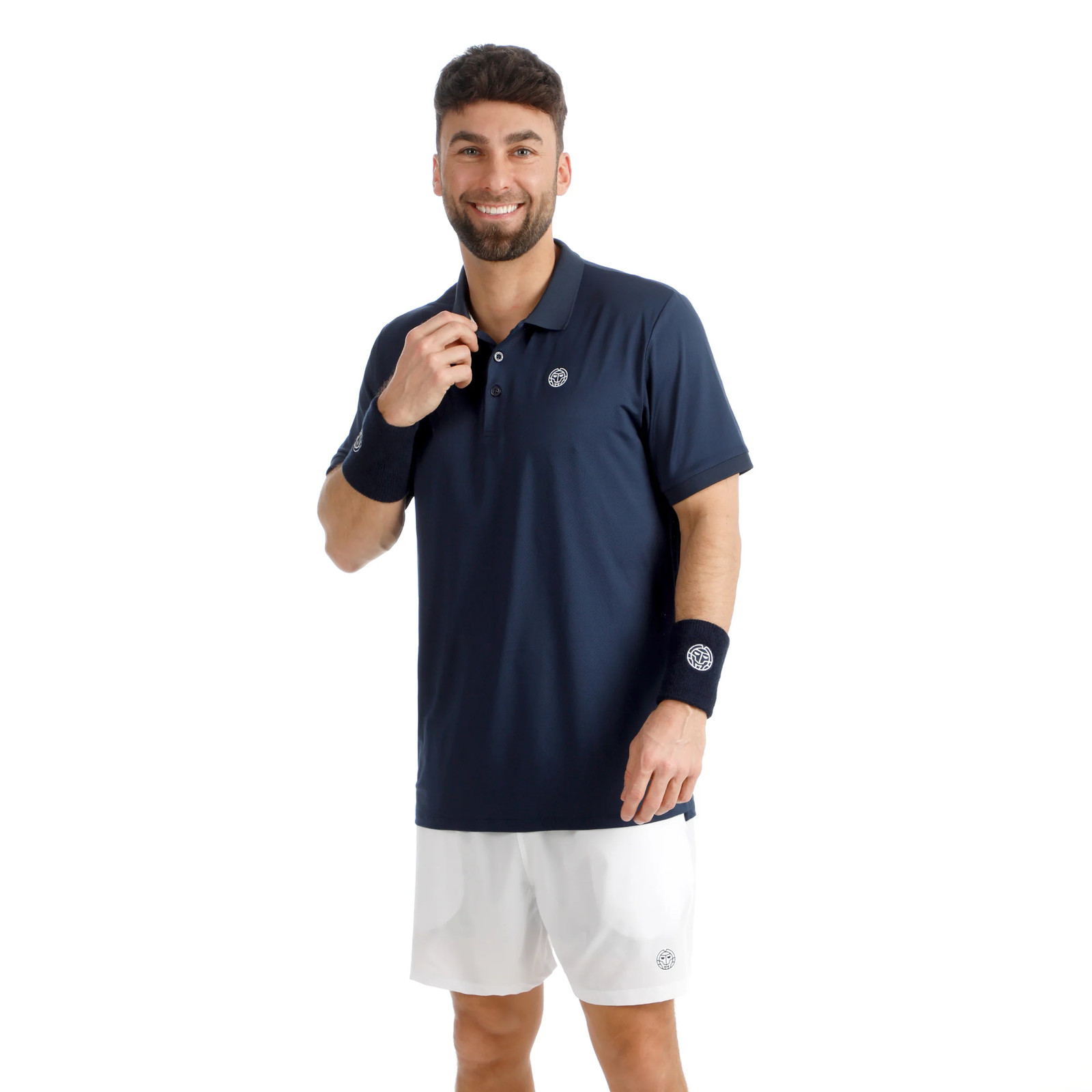 BIDI BADU Crew 20 Polo Herren dunkelblau 10190₽