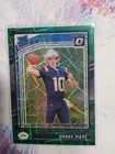 2024 Donruss Optic - Rated Rookie Drake Maye #229 Green Velocity Prizm (RC) Nice