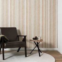 Vliestapete Aquarelloptik Streifen Muster Braun Beige Creme 10588-32 (5,43€/1Qm)
