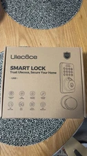 Ulecoce Keyless Entry Door Lock with Handle Set Built-in WiFi, App Control