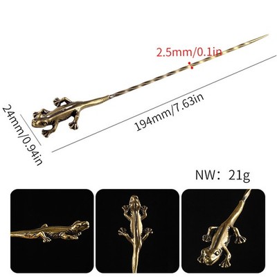 Brass Copper Cigar Needle Knife Drill Accessories Prevent Hot Hands-House Lizard