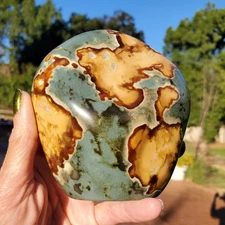 Polychrome Jasper Strong Patterns Freeform Standing 688 grams