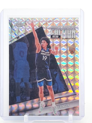 JOAN BERINGER 2025-26 TOPPS CHROME NEW EDITION GEOMETRIC ROOKIE RC #GR-16 Q7656