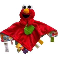 Bright Starts Taggies Blanket Elmo Red Plush Lovey Blanket Sesame Street