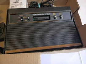 Atari 2600 Game System Console In Original Box Video Computer System Tested