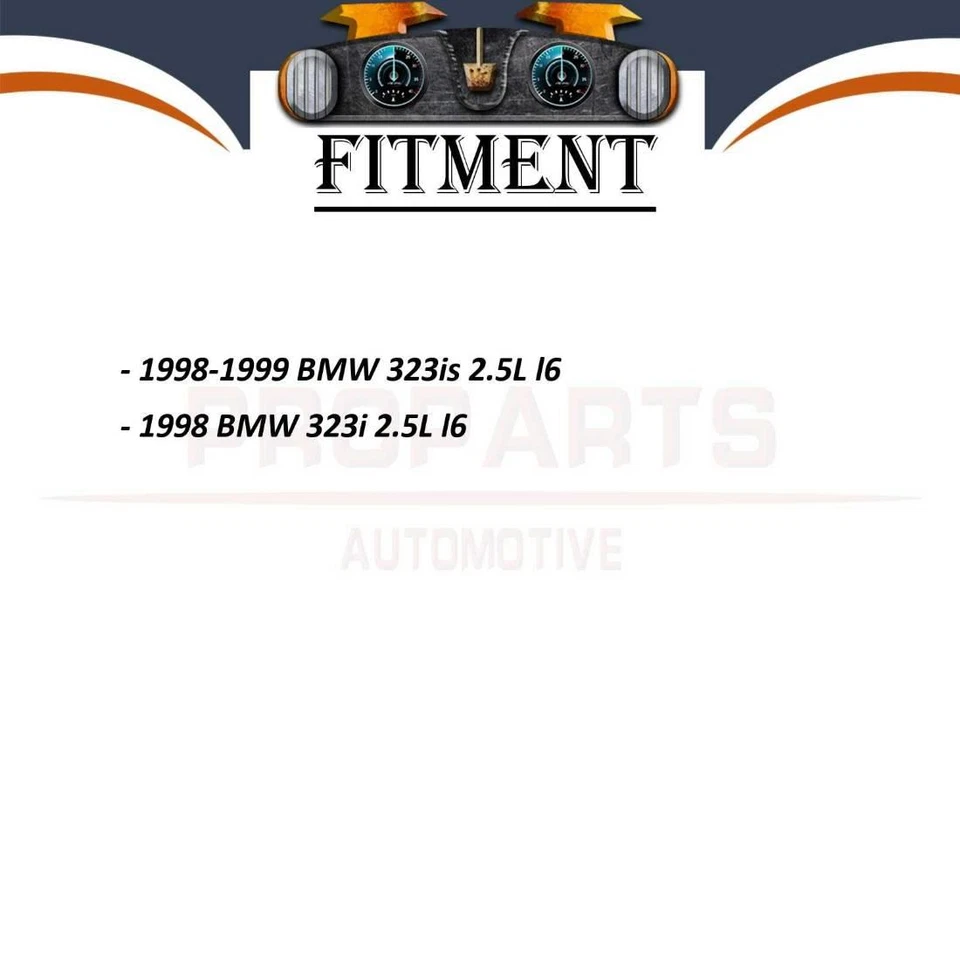 Sunsong Brake Hose Line Rear Outer 2x For BMW 323is 2.5L 1998-1999 - Image 2 of 4