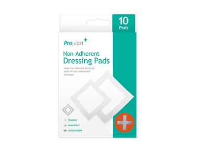 10PC Non Adherent Dressing Pads Durable First Aid Medicine Allergy Sensitive