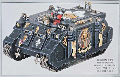 WAVE TWO BEGINS ~ A SISTERS OF BATTLE RHINO PAINTING GUIDE ~ PART 1 – OnTableTop – Home of Beasts of War