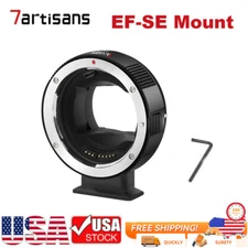 7Artisans EF-SE Auto Focus AF Lens Adapter Ring for Canon EF/EF-S Lens to Sony E