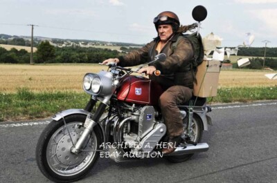 Münch Mammut motorcycle film Gerard Depardieu photo photograph press photo