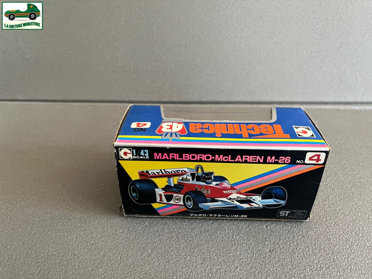 永大 Marlboro-McLaren M-26 1/43 スケール マルボロ Formula 1 F1 Marlboro McLaren M-26 Technica Japan 1/43