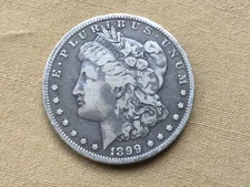 1899-O Micro-O Morgan Dollar In Fine Condition - Top 100  VAM