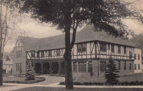 Postkarte Montrose Inn Montrose PA