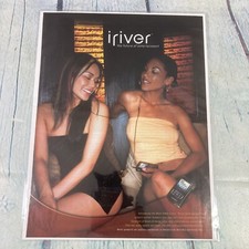 2004 Sexy Lady Legs Hot Body Iriver Vtg Print Ad/Poster Promo Art Magazine Page