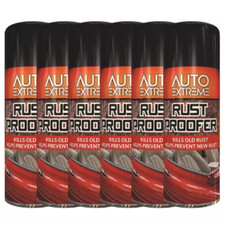 6x 400ml Kills Old Rust Proofer Spray Aerosol Helps Prevents Protects Rust Proof