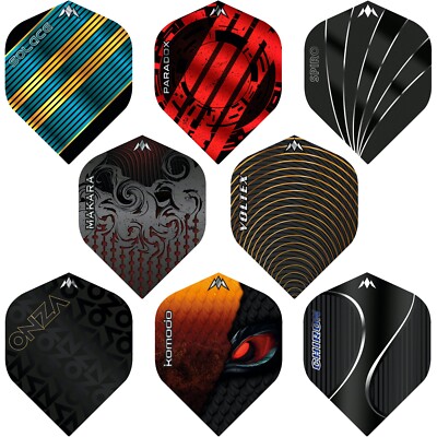 Mission | Solo | Dart Flights | 5 Sets (15) | Standard Finish, mehrere Optionen