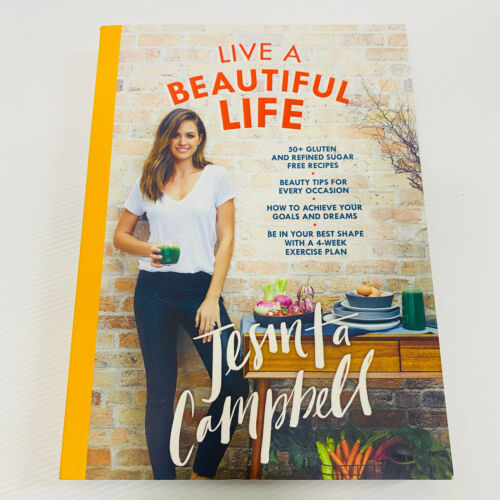 Live a Beautiful Life Cookbook by Jesinta Campbell Paperback Book  - Zdjęcie 1 z 12