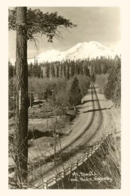 Vintage Journal Mt. Shasta and Pacific Highway by Found Image Press, Found Im...
