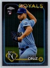 2024 Topps Chrome - #187 Steven Cruz (RC)