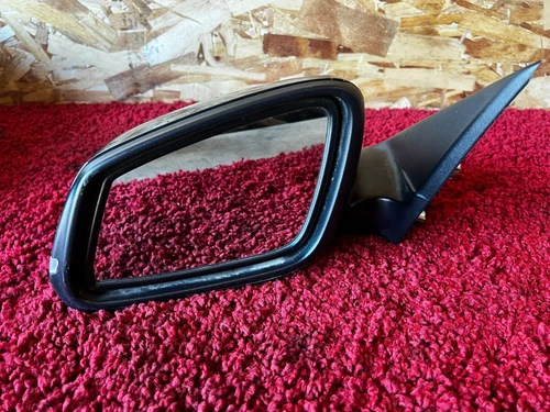 BMW F30 F31 LEFT DRIVER SIDE DOOR MIRROR POWER AUTO FOLD BLACK 2 OEM 69K