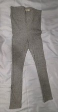 Madewell MWL Super-Ribbed High-Rise 25" Leggings Sz S Women's Gray