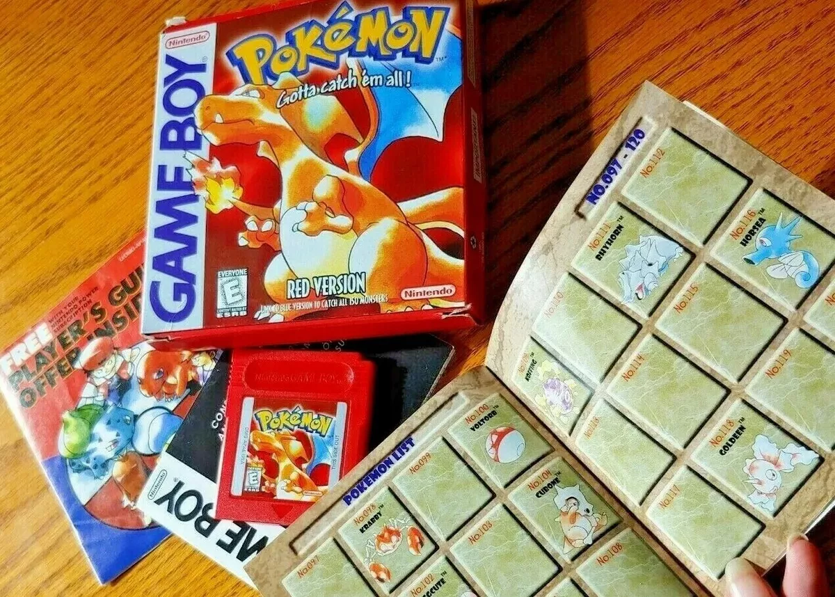 Pokémon Red Version, Game Boy, Games