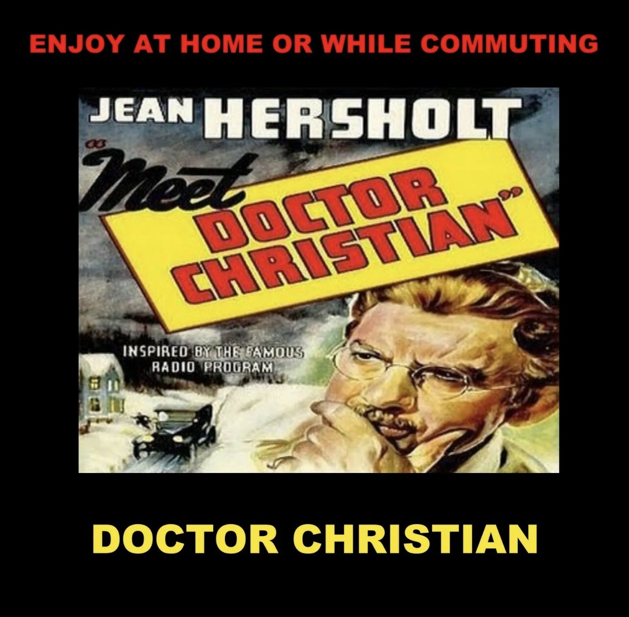 DR CHRISTIAN 177 OLD TIME RADIO SHOWS ABOUT SMALL TOWN MD ON A USB