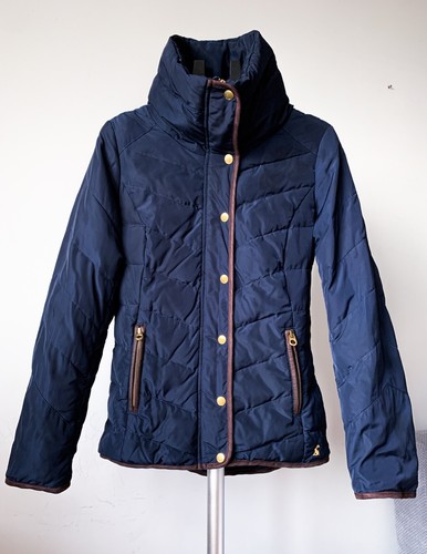 Joules Puffer Down Jacket Navy Blue 