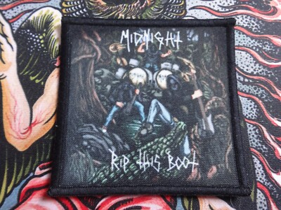 Midnight Band Patch Black Thrash Metal ***2